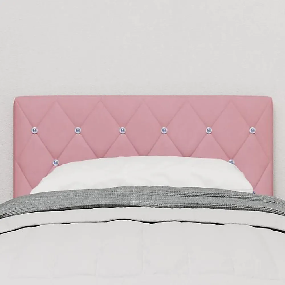 Tête de lit LED avec bandes LED Rose 80 cm Velours>Vidaxl Clearance