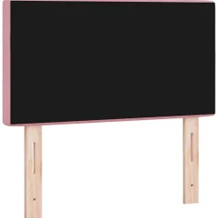 Tête de lit LED avec bandes LED Rose 80 cm Velours><noscript><img width=