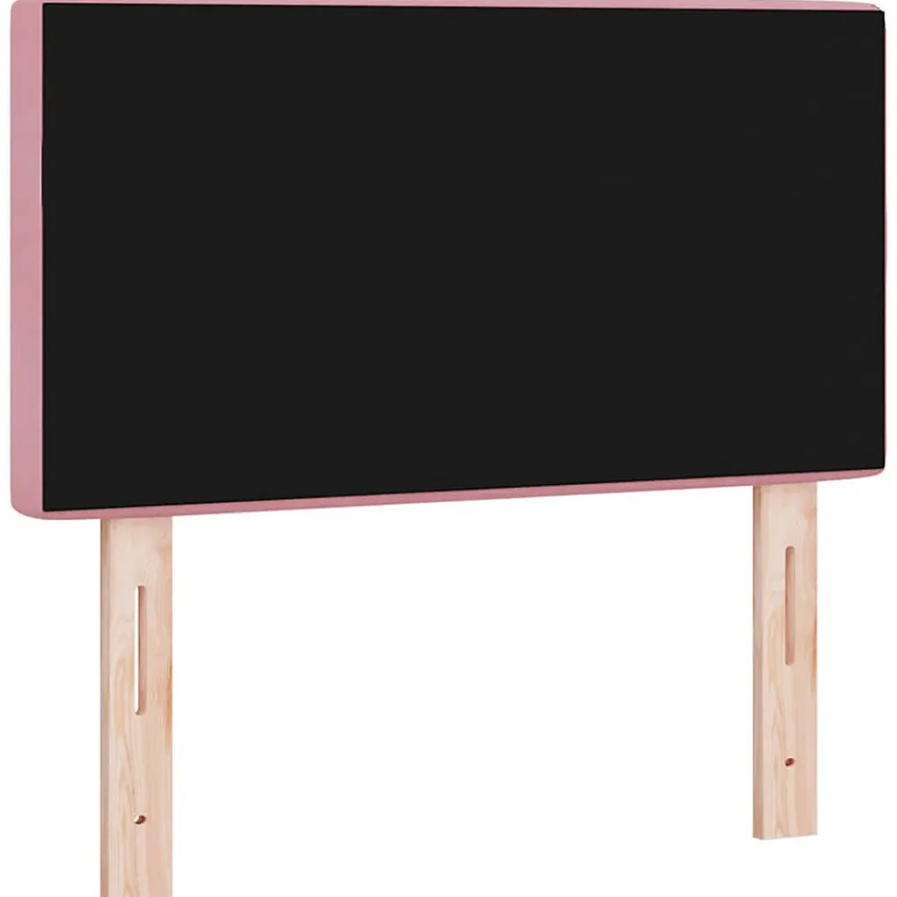 Tête de lit LED avec bandes LED Rose 80 cm Velours>Vidaxl Clearance