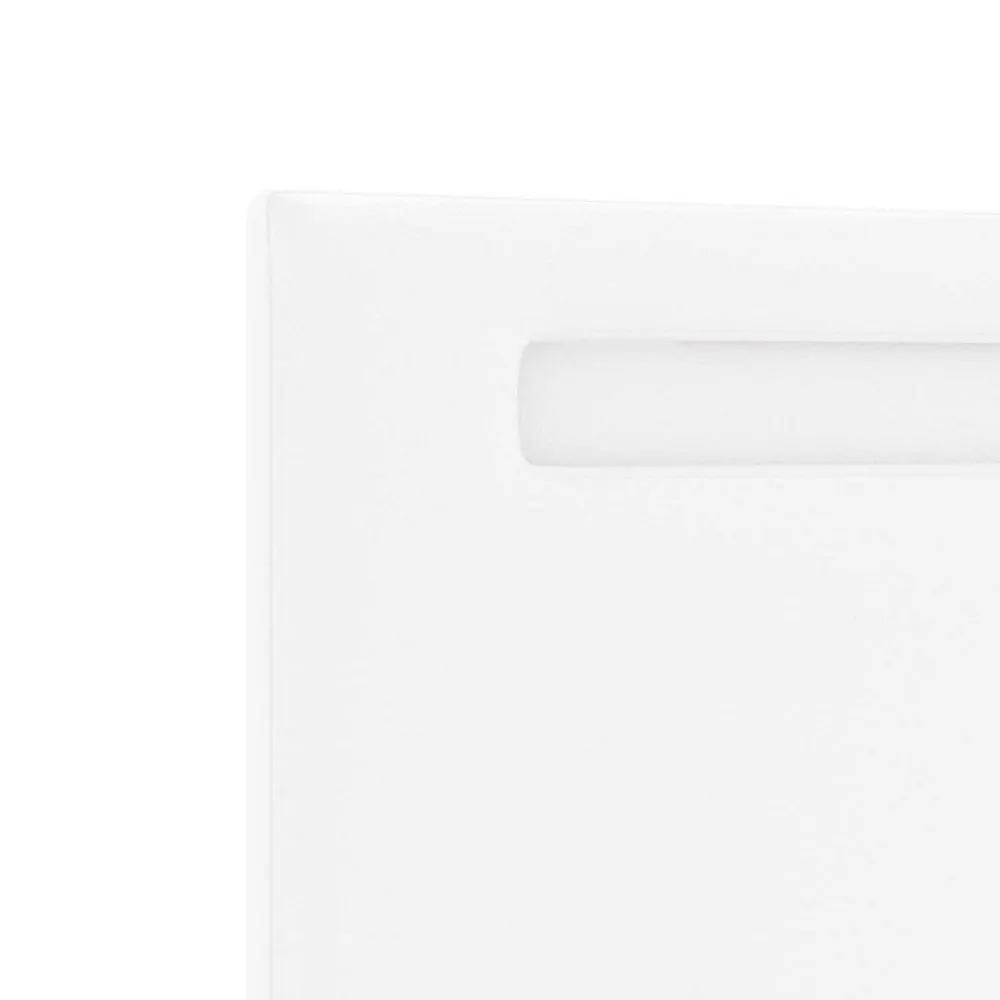 Vidaxl Tête de lit LED Blanc 100 cm Cuir synthétique* Tête De Lit