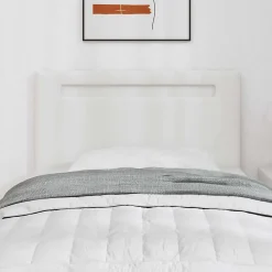 Vidaxl Tête de lit LED Blanc 100 cm Cuir synthétique* Tête De Lit