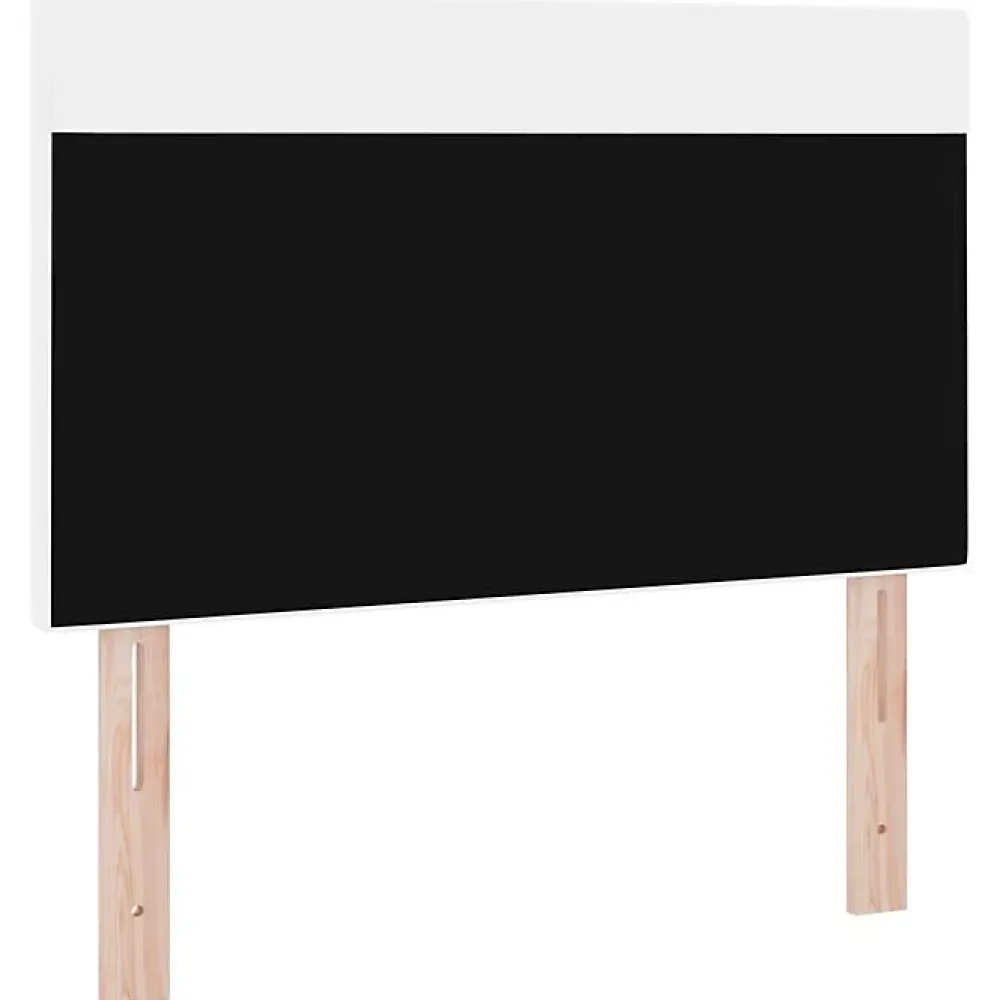 Vidaxl Tête de lit LED Blanc 100 cm Cuir synthétique* Tête De Lit