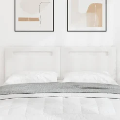 Vidaxl Tête de lit LED Blanc 160 cm Cuir synthétique* Tête De Lit