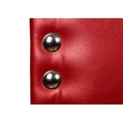 Tête de lit Lily en similicuir rouge 90>Eccox New