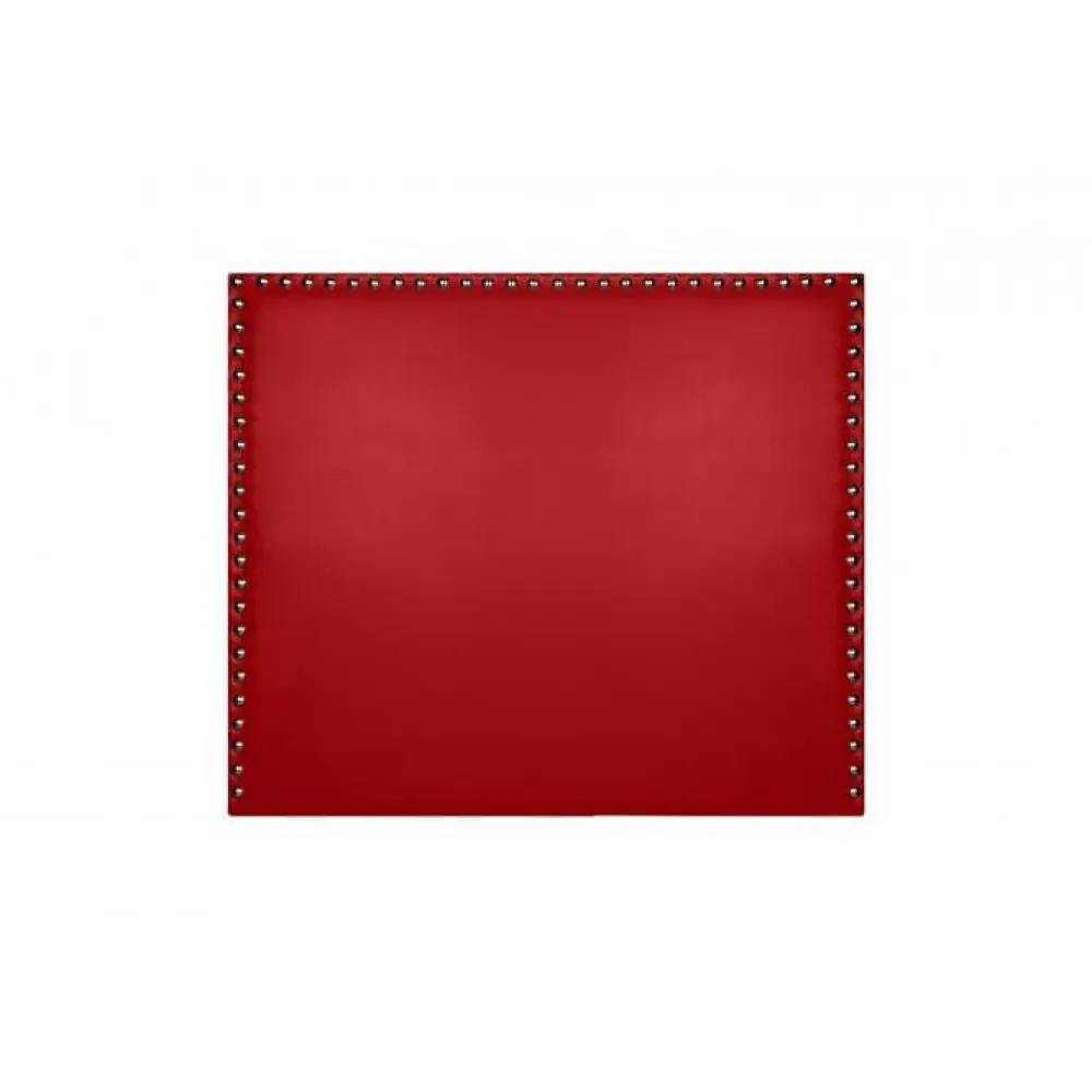 Tête de lit Lily en similicuir rouge 90>Eccox New