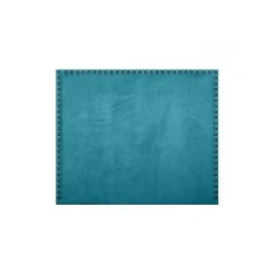 Tête de lit Lily en tissu turquoise 100><noscript><img width=
