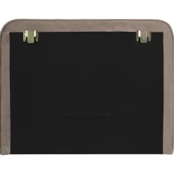 Idimex Tête de lit LUNAR 90 avec fixation murale, en tissu - Grège* Tête De Lit