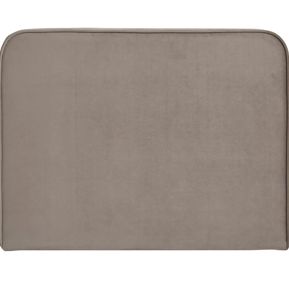 Idimex Tête de lit LUNAR 90 avec fixation murale, en tissu - Grège* Tête De Lit