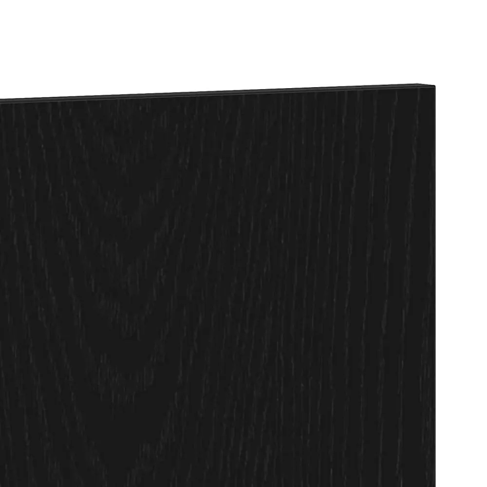 Vidaxl Tête de lit Montage mural Chêne noir Bois d'ingénierie* Tête De Lit