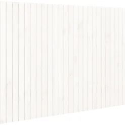 Tête de lit murale Blanc 159,5x3x110 cm Bois massif de pin>Vidaxl New