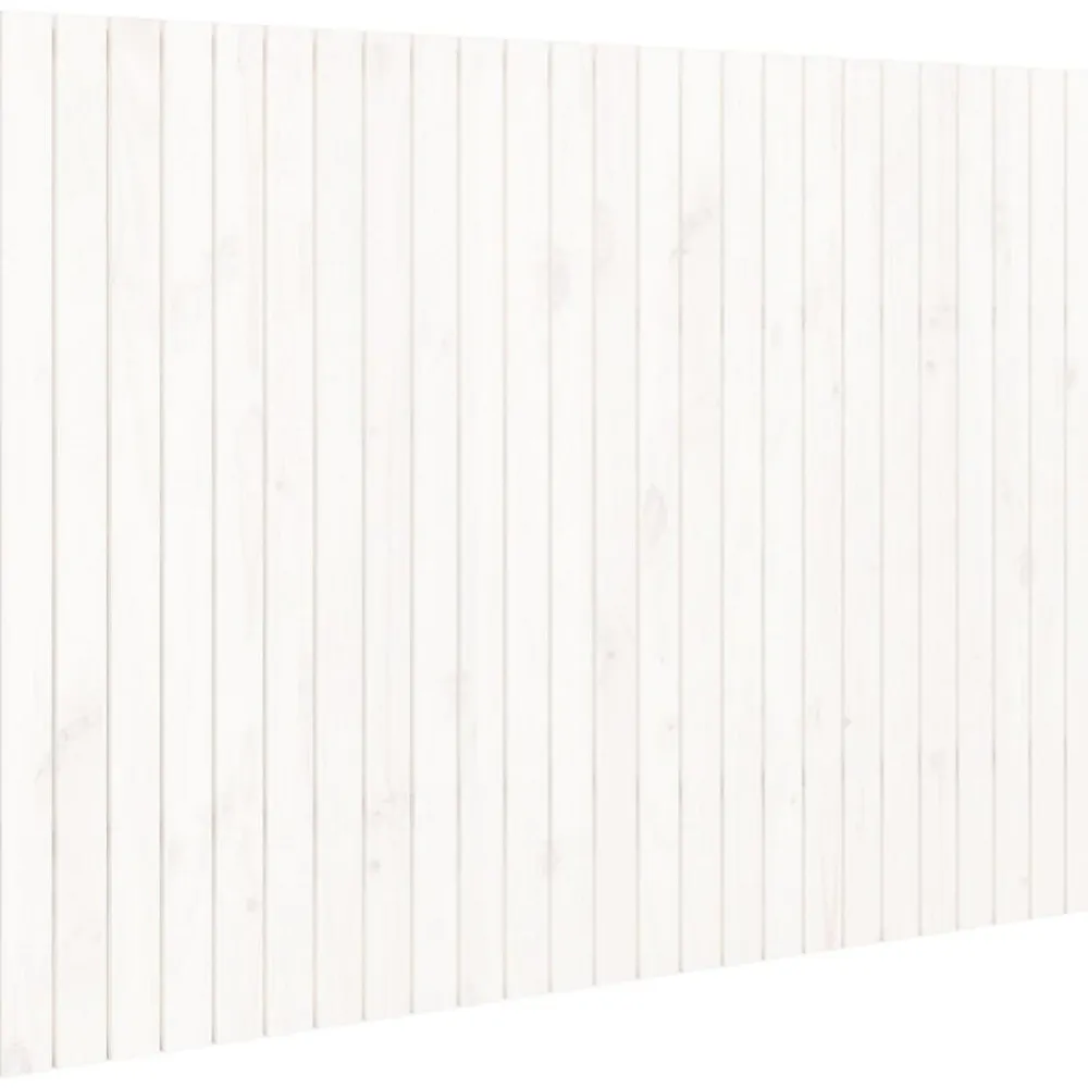 Tête de lit murale Blanc 159,5x3x110 cm Bois massif de pin>Vidaxl New