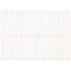 Tête de lit murale Blanc 159,5x3x110 cm Bois massif de pin><noscript><img width=