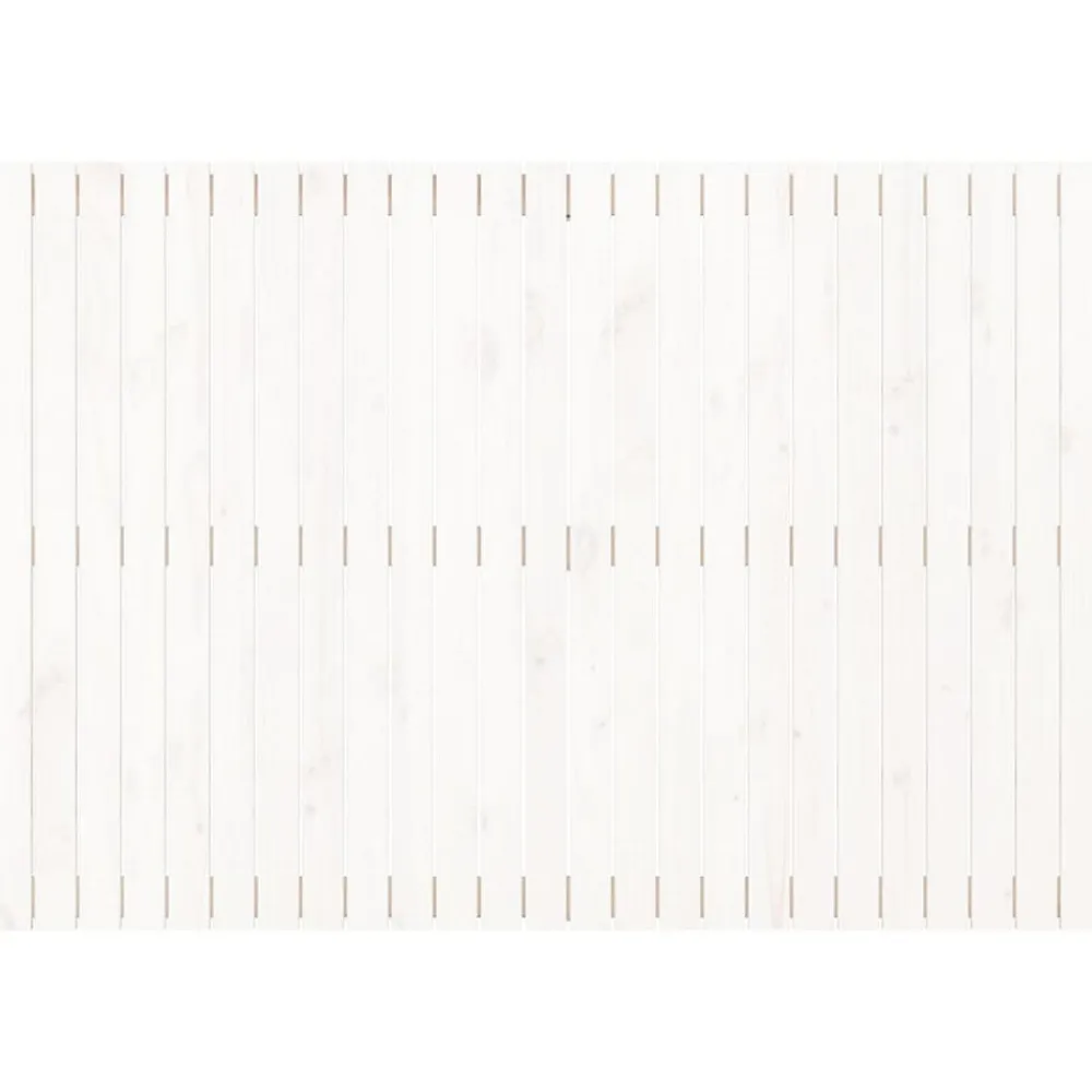Tête de lit murale Blanc 159,5x3x110 cm Bois massif de pin>Vidaxl New