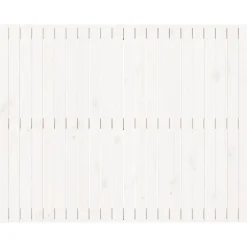 Tête de lit murale Blanc 140x3x110 cm Bois massif de pin><noscript><img width=