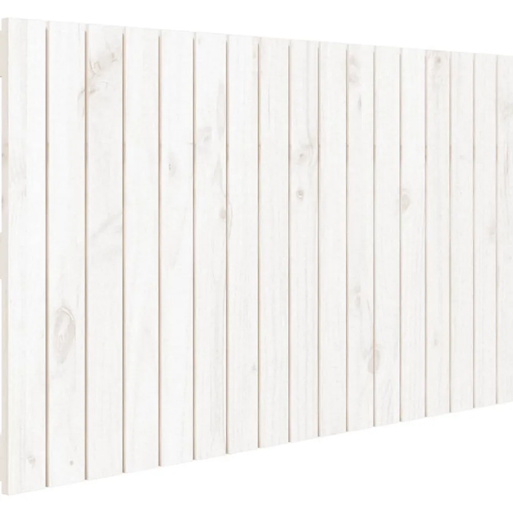 Tête de lit murale Blanc 108x3x60 cm Bois massif de pin>Vidaxl Sale