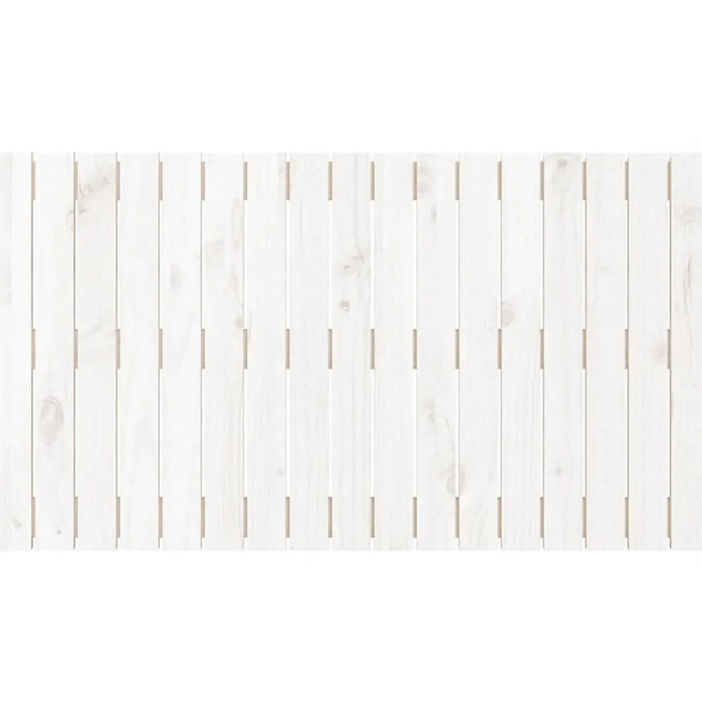 Tête de lit murale Blanc 108x3x60 cm Bois massif de pin>Vidaxl Sale