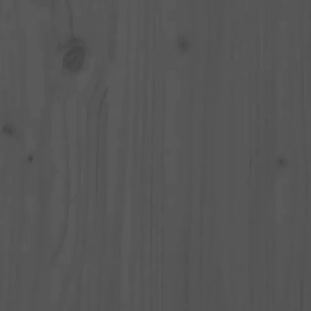 Vidaxl Tête de lit murale Gris 185x3x60 cm Bois massif de pin* Tête De Lit