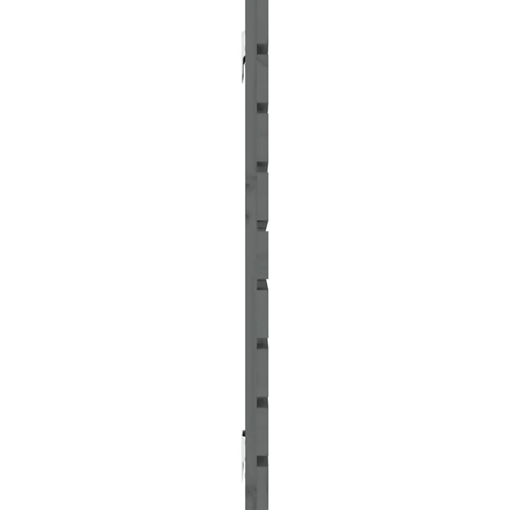 Vidaxl Tête de lit murale Gris 156x3x63 cm Bois massif de pin* Tête De Lit