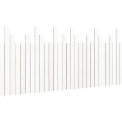 Tête de lit murale 185x3x80 cm bois de pin blanc>Vidaxl