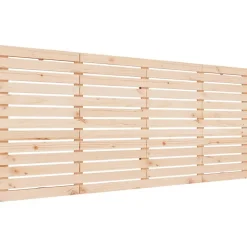 Vidaxl Tête de lit murale 206x3x91,5 cm Bois massif de pin* Tête De Lit