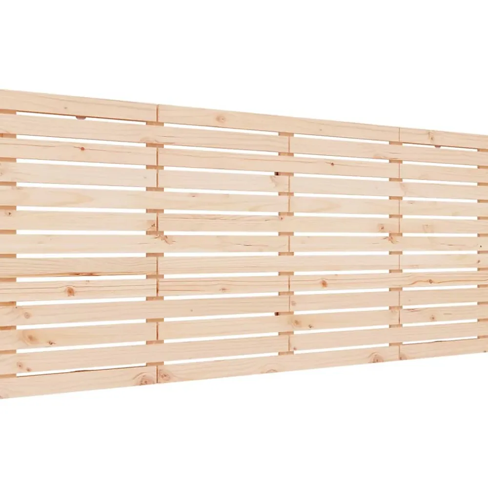 Vidaxl Tête de lit murale 206x3x91,5 cm Bois massif de pin* Tête De Lit