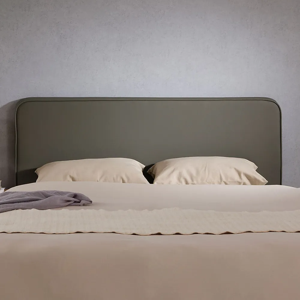 Tête de lit NAOFE 120 avec fixation murale - Gris>Idimex Outlet