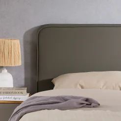 Tête de lit NAOFE 120 avec fixation murale - Gris><noscript><img width=
