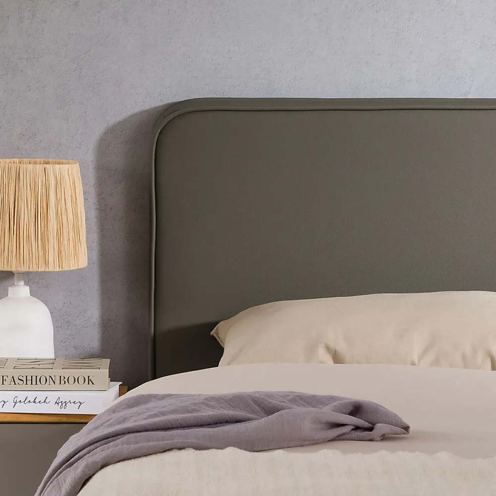 Tête de lit NAOFE 120 avec fixation murale - Gris>Idimex Outlet