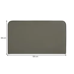 Tête de lit NAOFE 120 avec fixation murale - Gris><noscript><img width=