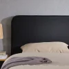Idimex Tête de lit NAOFE 120 avec fixation murale - Noir* Tête De Lit