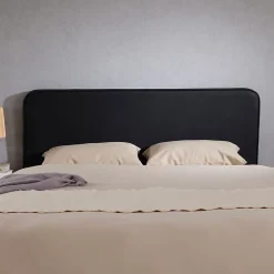 Idimex Tête de lit NAOFE 120 avec fixation murale - Noir* Tête De Lit
