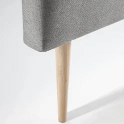 Vs Venta-Stock Tête de lit Oslo 150x100 cm, capitonnée Tissu Grey* Tête De Lit