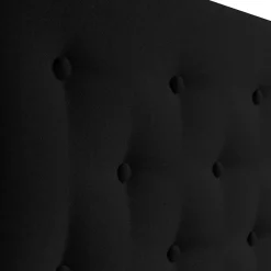 Vs Venta-Stock Tête de lit Oslo 160x100 cm, capitonnée Tissu Anthracite, Épaisseur de 8 cm* Tête De Lit