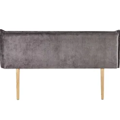 Idimex Tête de lit OVIO 160 sur pieds, en tissu - Gris* Tête De Lit