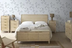 Geese Home Tête de lit plaquée chêne finition beige 185x60 cm* Tête De Lit