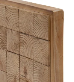 Tête de lit plaquée en sapin 110x60 cm><noscript><img width=