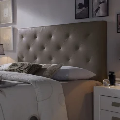 Tête de lit Rombo 160x60 cm Chocolat, rembourrée de Mousse>Vs Venta-Stock Clearance