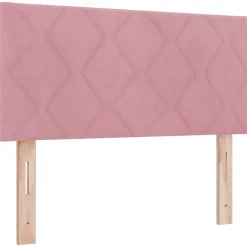 Vidaxl Tête de lit Rose 100 cm Velours* Tête De Lit