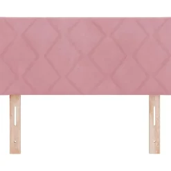 Vidaxl Tête de lit Rose 100 cm Velours* Tête De Lit
