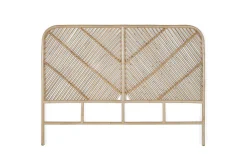 Giner y Colomer SL Tête de lit rotin 150 cm style organique* Tête De Lit