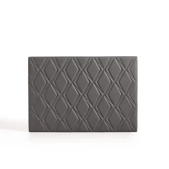 Eccox Tête de lit Rubi gris pour lit 110 en similicuir 115x115x8.* Tête De Lit
