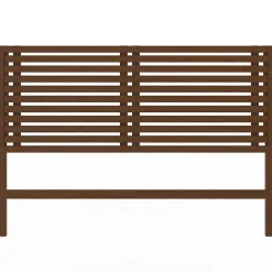 IDMarket Tête de lit sur pied en lattes AVA 160 cm façon bois vieilli* Tête De Lit