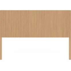 IDMarket Tête de lit sur pied JULIETTE 160 cm effet lattes tasseau bois* Tête De Lit