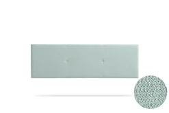 Tête de Lit Tapisée ALMA Aqualine 170x50x5 cm - Vert Aqua ->Moonia Online
