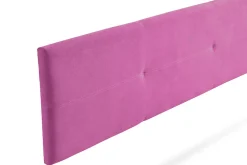 Moonia Tête de Lit Tapisée ALMA Aqualine 160x50x5 cm - Fuchsia -* Tête De Lit