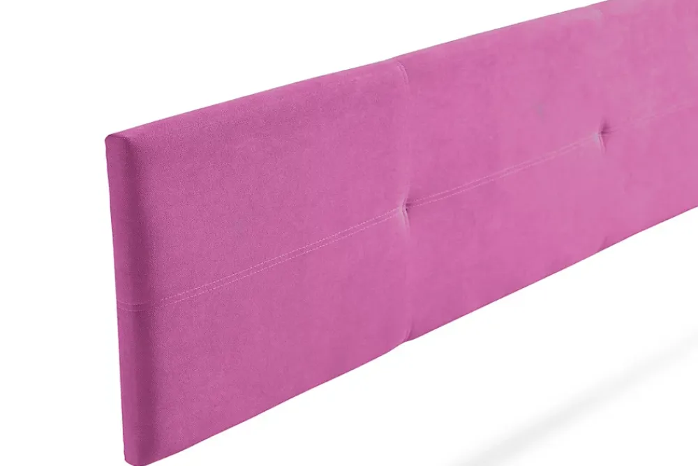 Moonia Tête de Lit Tapisée ALMA Aqualine 160x50x5 cm - Fuchsia -* Tête De Lit