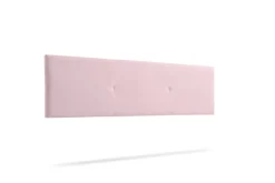 Moonia Tête de Lit Tapisée ALMA Aqualine 100x50x5 cm - Rose Clair -* Tête De Lit