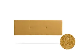 Tête de Lit Tapisée ALMA Aqualine 90x50x5 cm - Moutarde ->Moonia Best