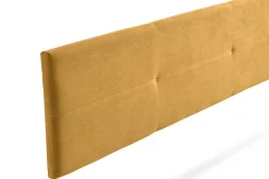 Tête de Lit Tapisée ALMA Aqualine 90x50x5 cm - Moutarde -><noscript><img width=