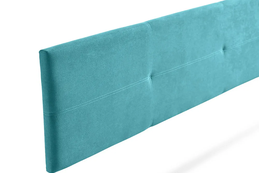 Tête de Lit Tapisée ALMA Aqualine 160x50x5 cm - Turquoise ->Moonia Sale